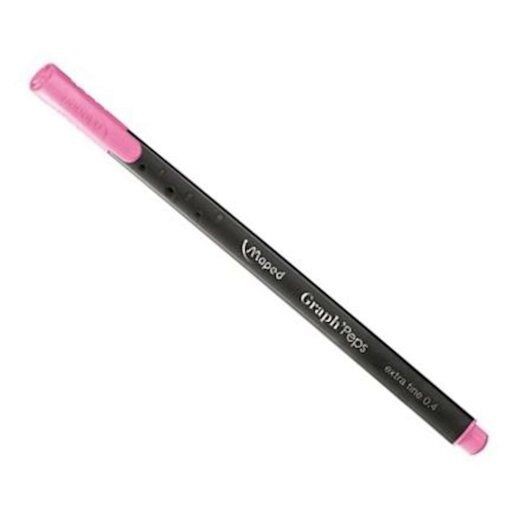 Maped Fineliner, 0.4 mm, Roze kutija