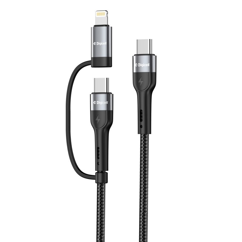 Digicell Kabl 2u1 Rapid Series Braided