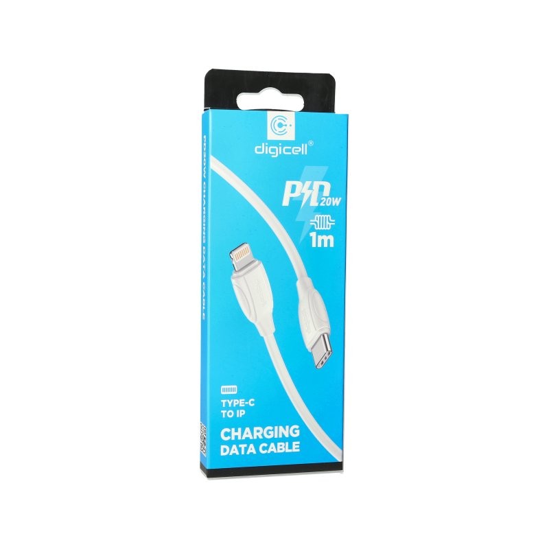Digicell Victory PD kabl na Lightning 20W 1m, Bijeli