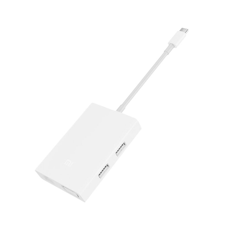 Xiaomi Mi USB-C to VGA and GB Eth. Multi-Adapter, Bijeli