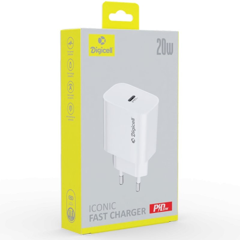 Digicell Punjac Iconic PD 20W, Bijeli
