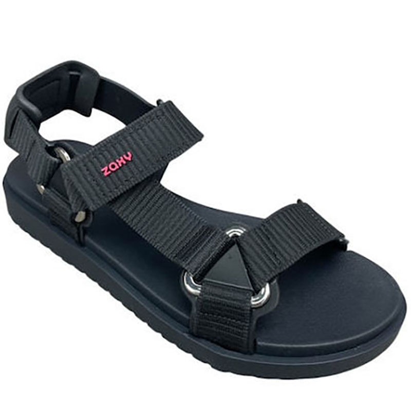 Zaxy Ženske sandale Go Papete, Crne