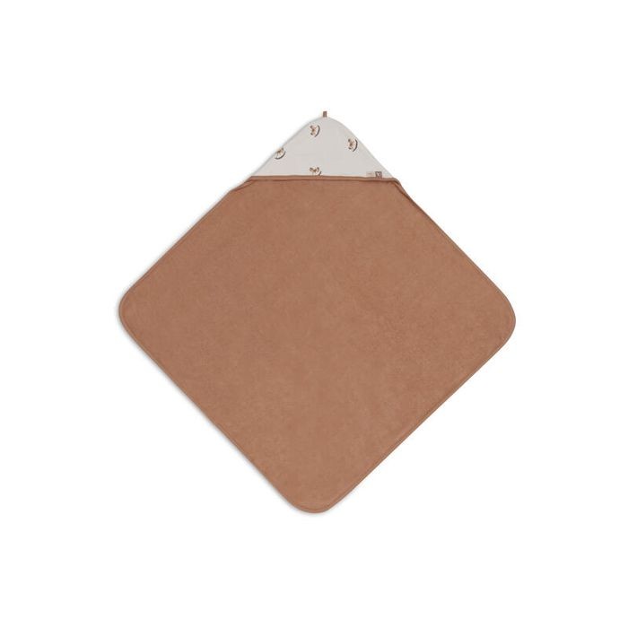 Jollein Ručnik za kupanje Nostalgic Ride, 75×75 cm, Braon