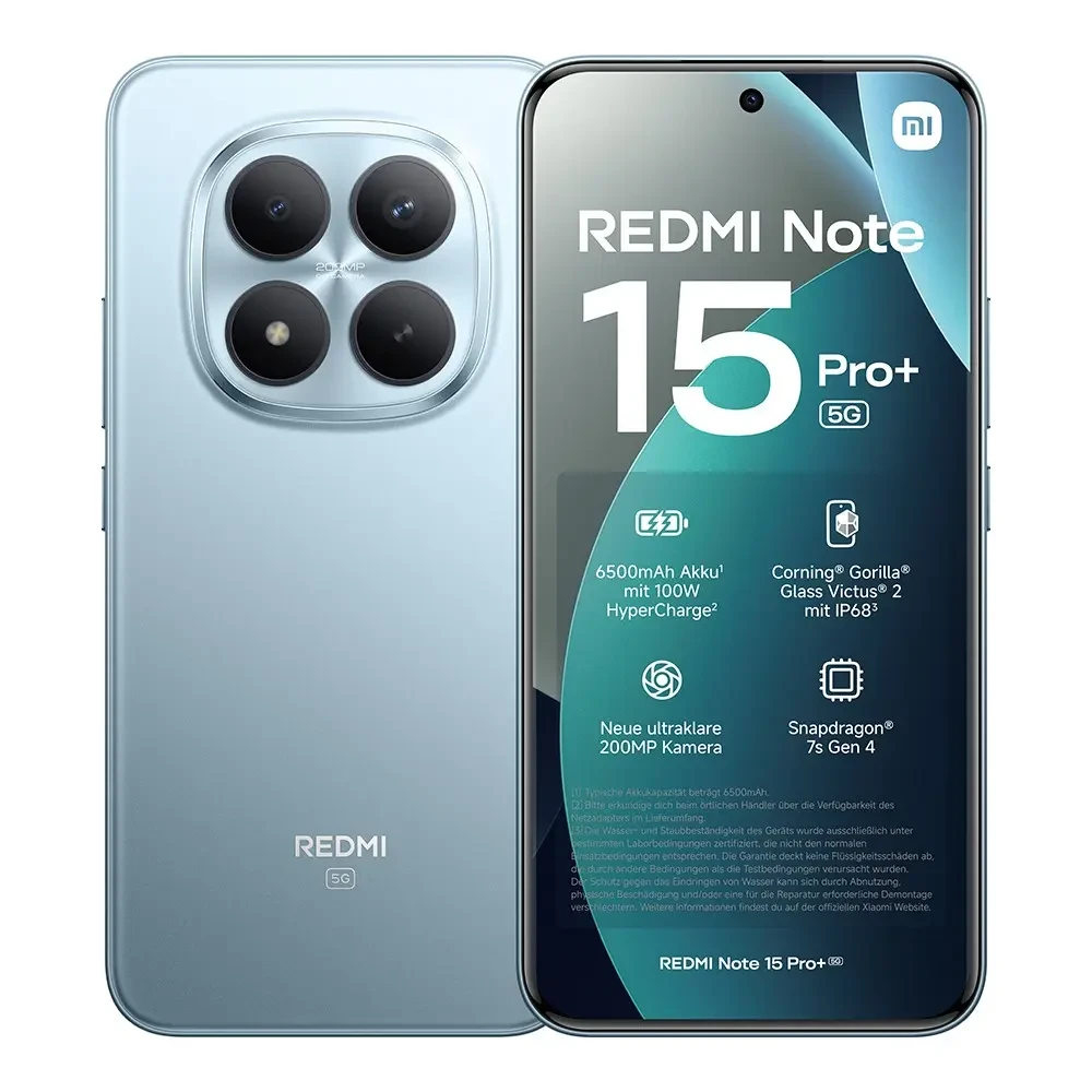 Xiaomi Redmi Note 15 PRO+ 5G 8+256, Blue