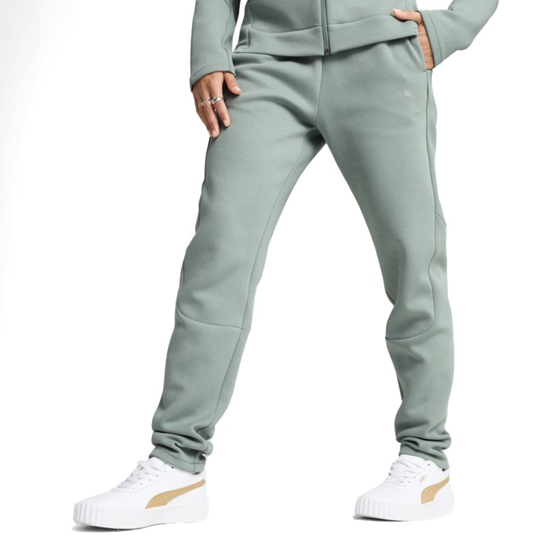 PUMA Ženske trenerke EUROSTRIPE, Donji dio, Plava