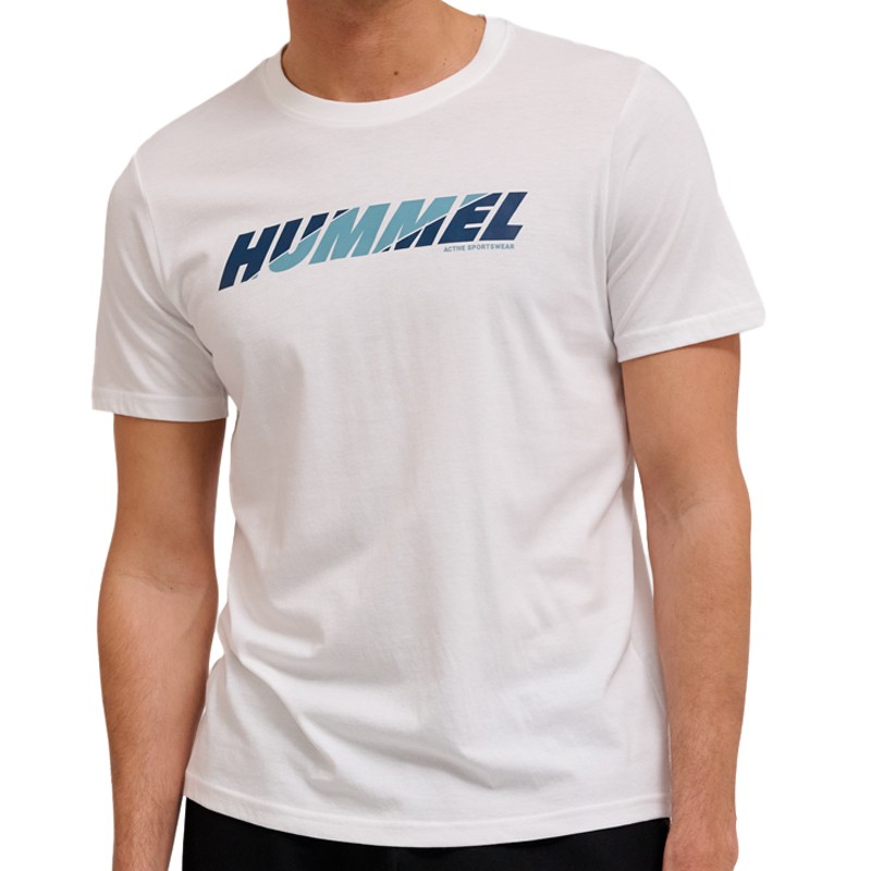 Hummel Muška majica GRAPHIC BOLD LOGO TEE, Bela