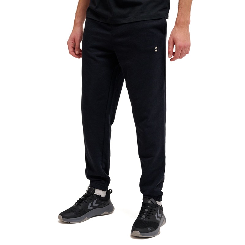 Hummel Muške trenerke PULSE CO REGULAR, Donji dio, Crne