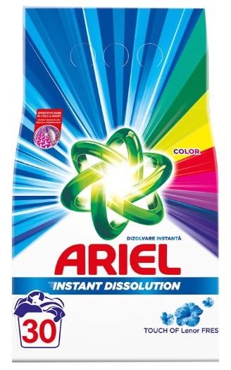 Ariel prašak za veš Touch of Lenor, 2,25 kg