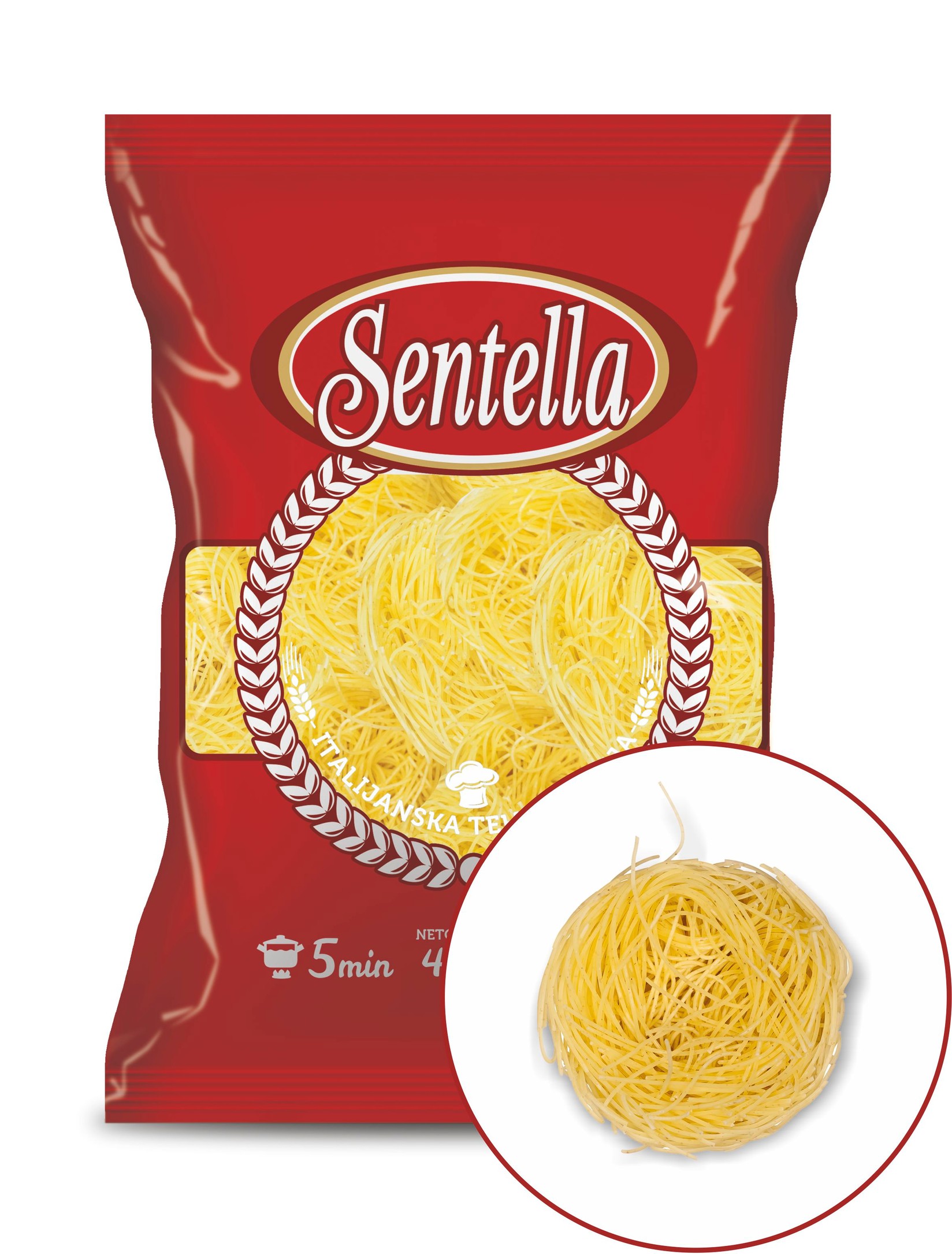 Sentella tjestenina s rezancima, 400 g