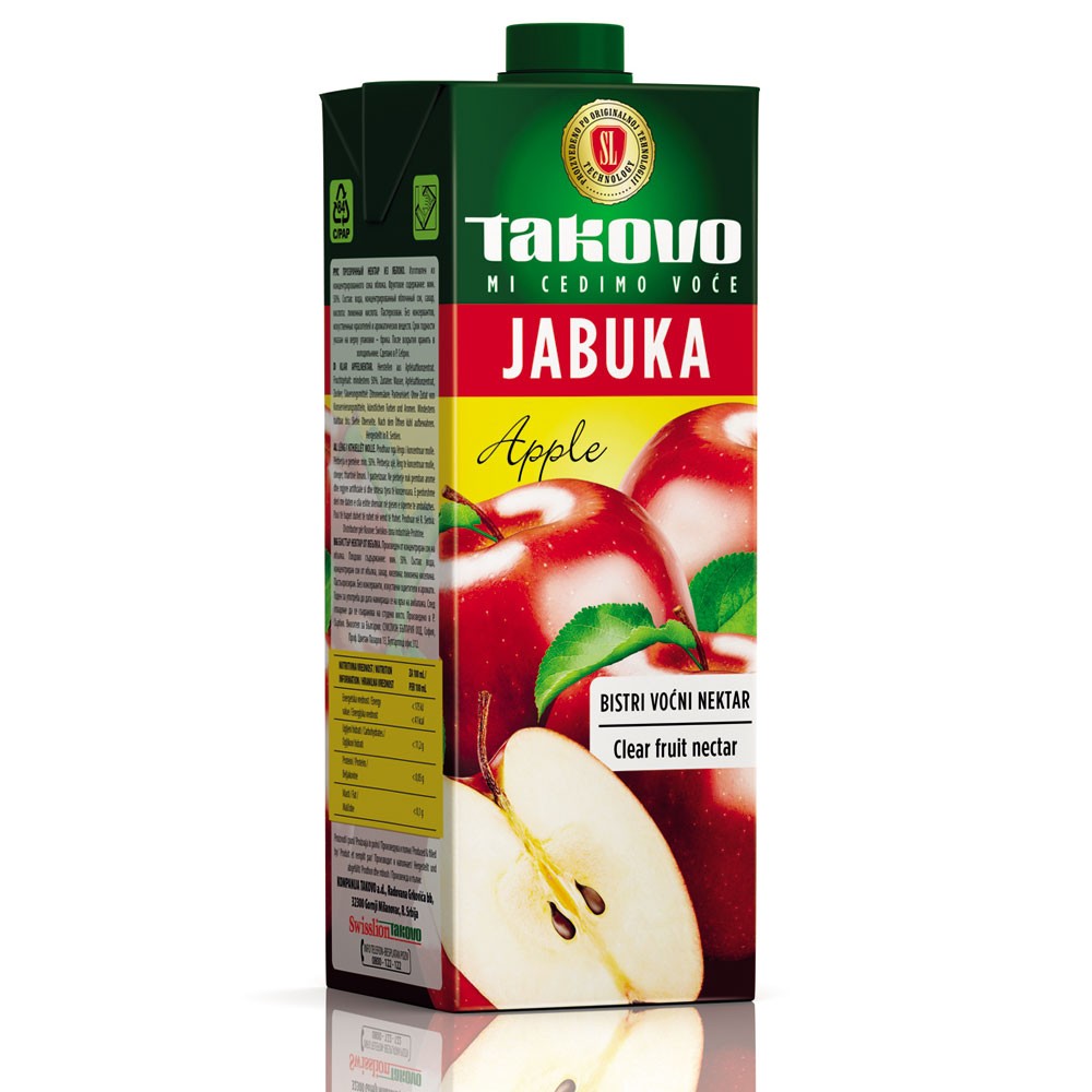 Swisslion Takovo sok od jabuke, 1l