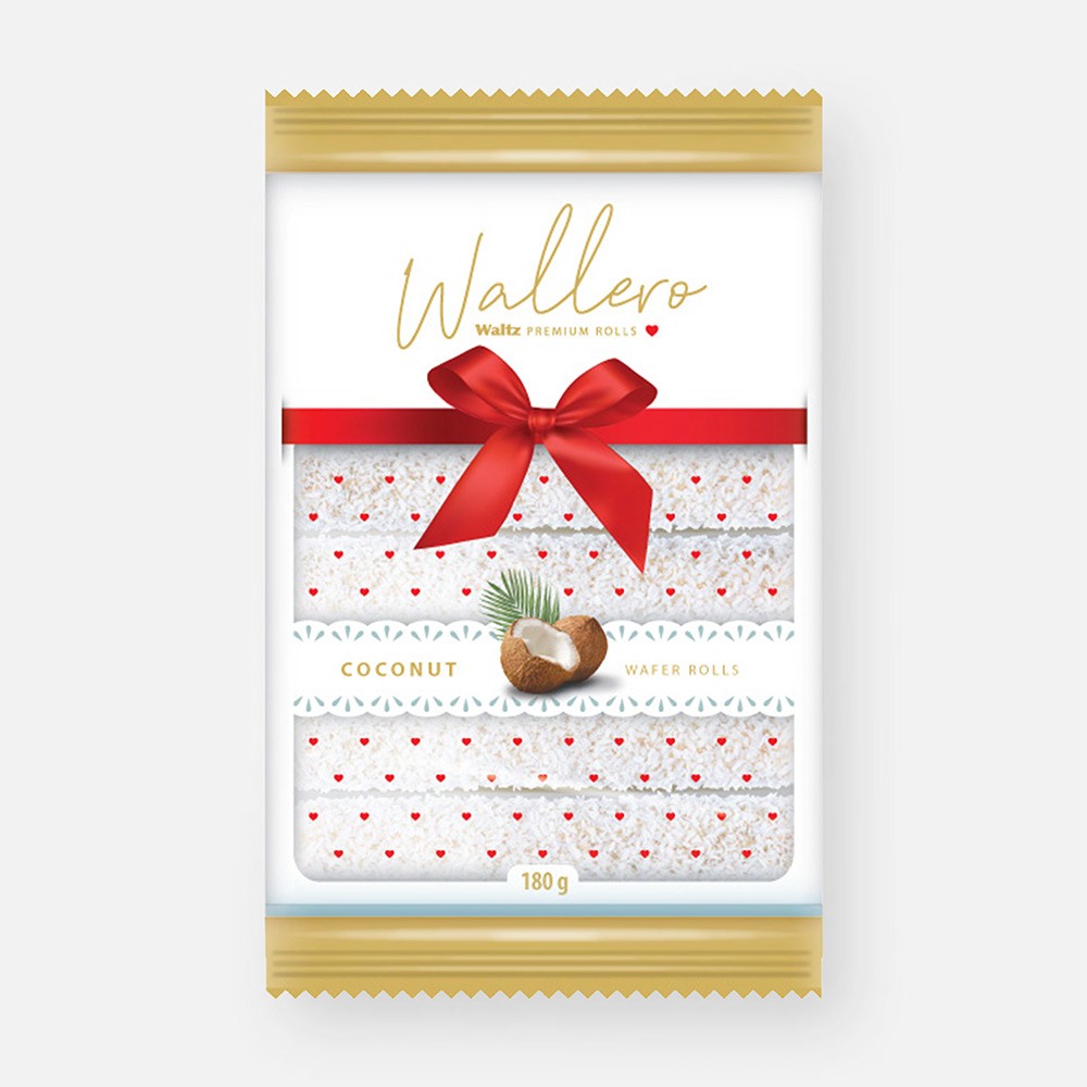 Waltz Rolls Wallero, kokos, 180g