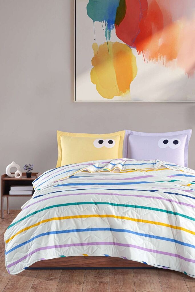L'essentiel Maison Posteljina Smiješna, 200x220, Šarena