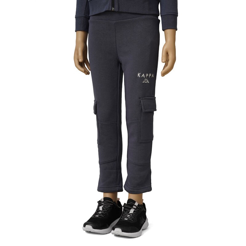 Kappa Logo Spanto trenerka za dječake, tamno siva