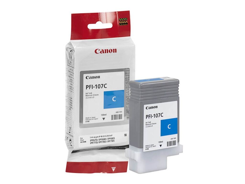 Canon Tinta PFI-107, Cijan