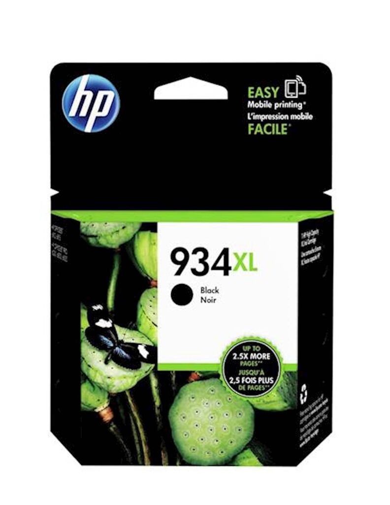 HP Tinta 934XL, Crna