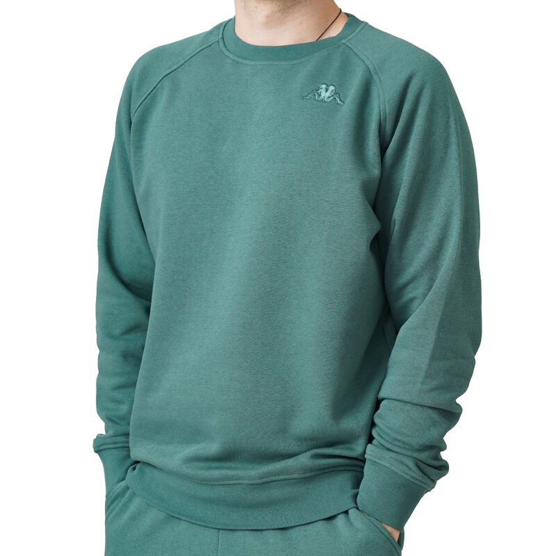 Muška dukserica Kappa s logom Caimali, zelena