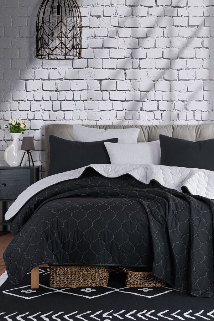 L'essentiel Maison Posteljina Solid, 200x220, crna