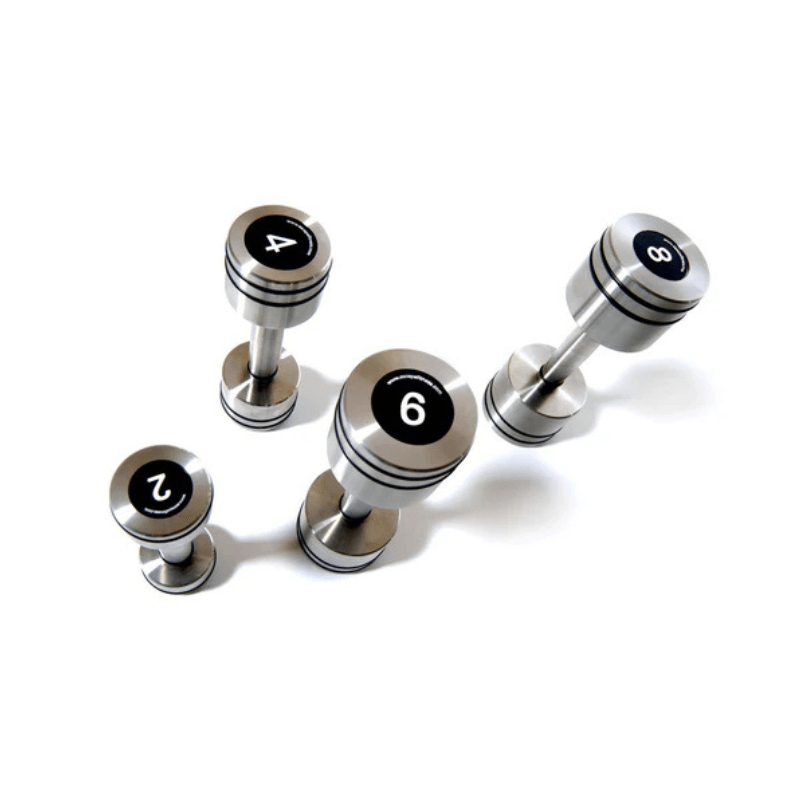 Escape Classic Steel Dumbbells - Okrugle Bućice Tegovi par 12Kg  12kg