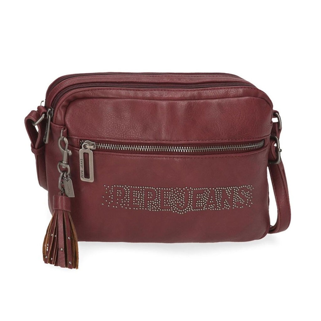 Pepe Jeans Ženska torba na rame Bera 7235442, 18 cm, Bordo