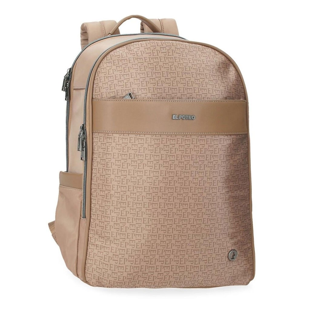 El Potro Ženski ranac Luna 5362422, 40 cm, Bež