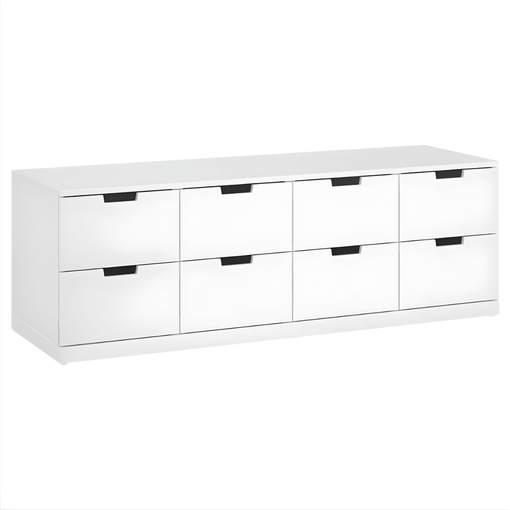 Giga Komoda Cosvia, 160x47 cm, Bijela