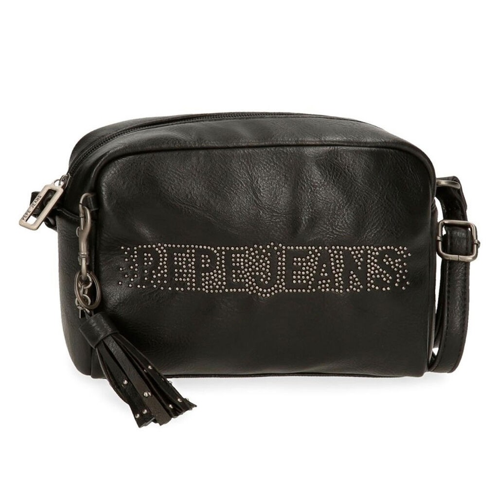 Pepe Jeans Ženska torba na rame Bera 7235541, 21 cm, Crna