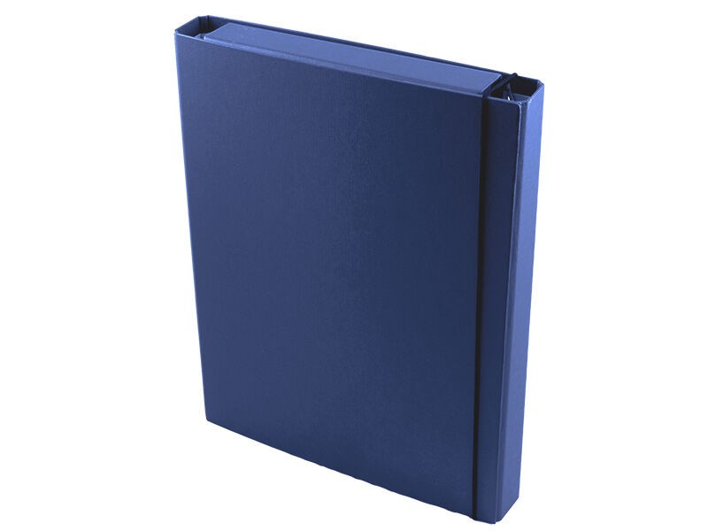 Fascikla D40 sa gumom A4, Plava