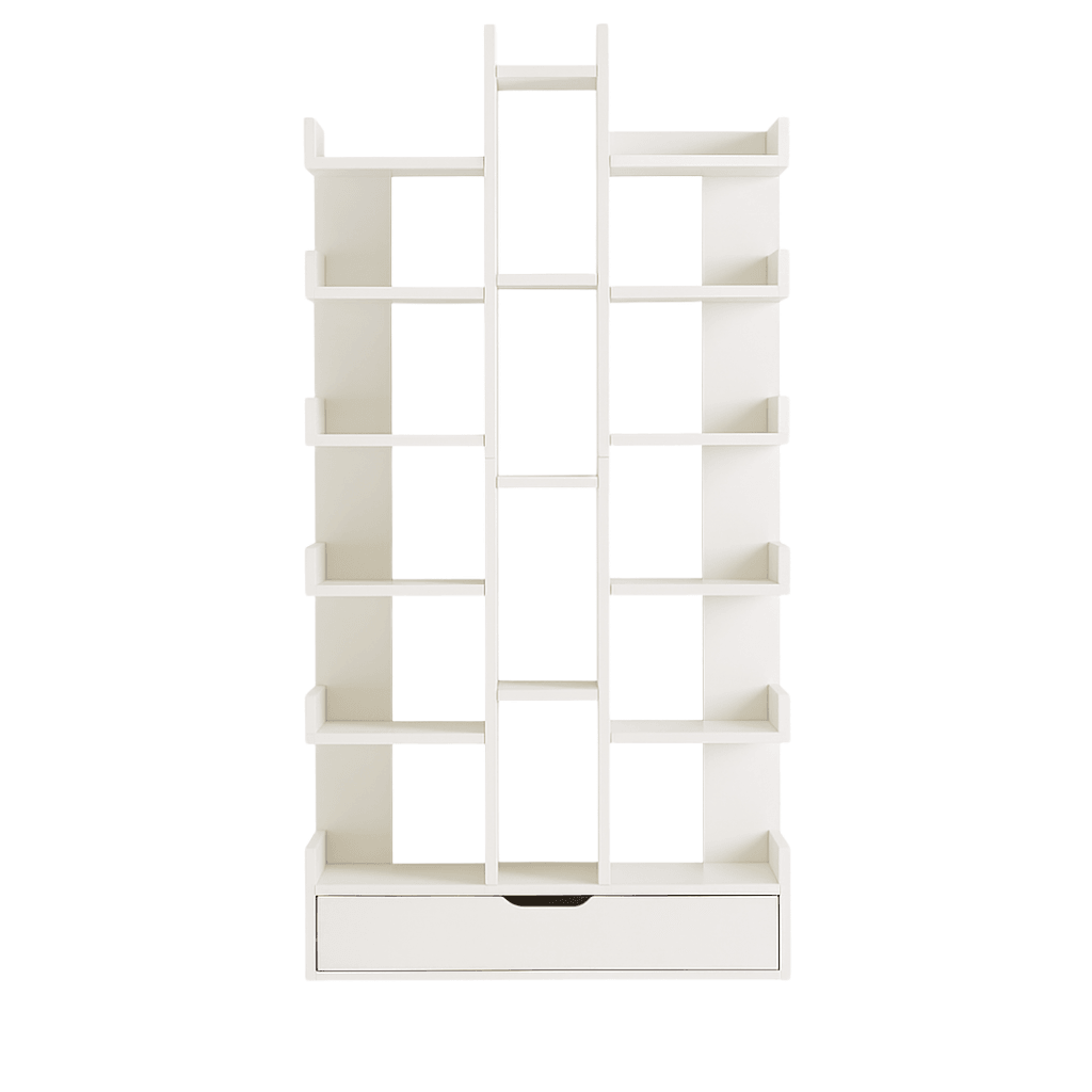 Giga Aria polica sa ladicom, 51x168cm, Bijela