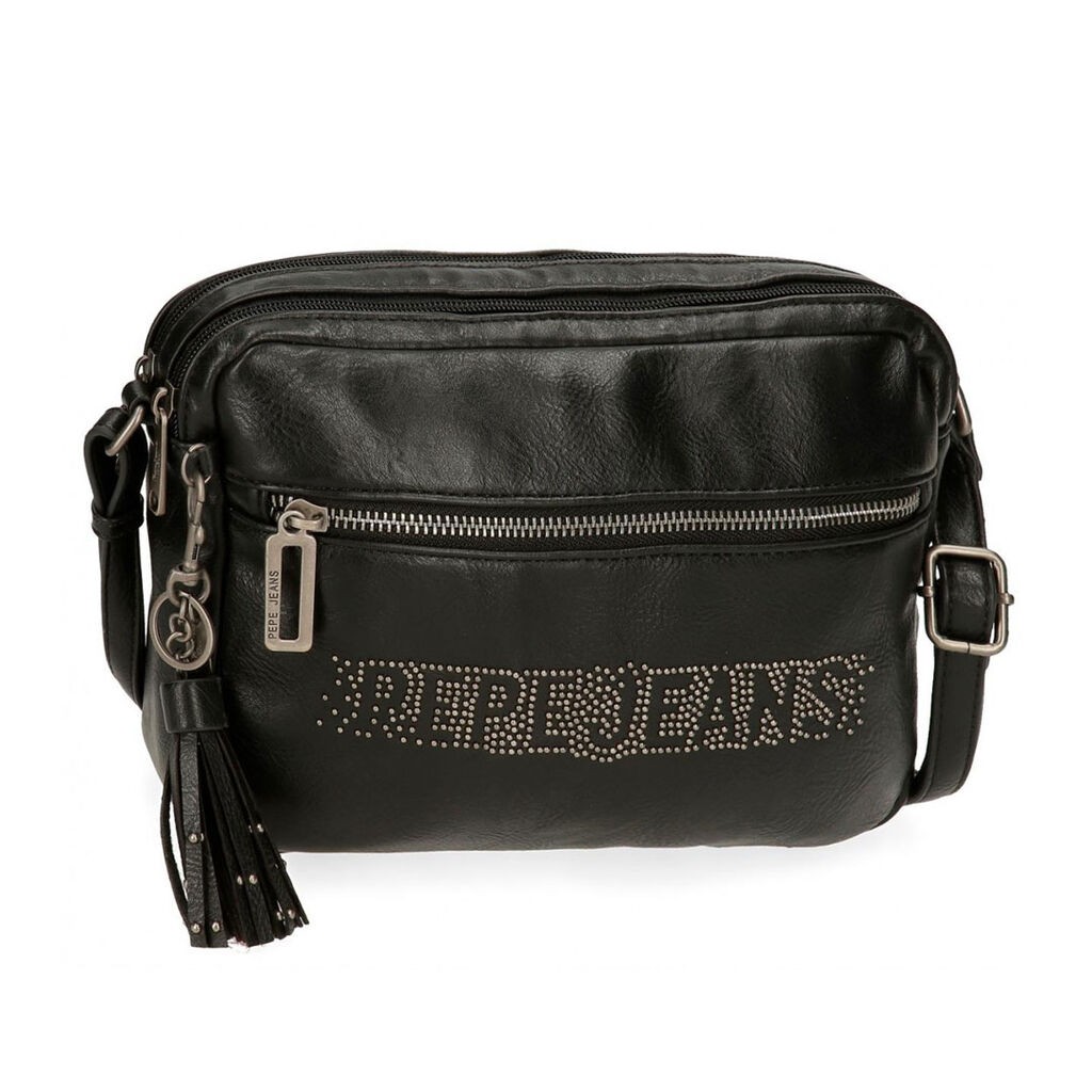 Pepe Jeans Ženska torba na rame Bera 7235441, 18 cm, Crna