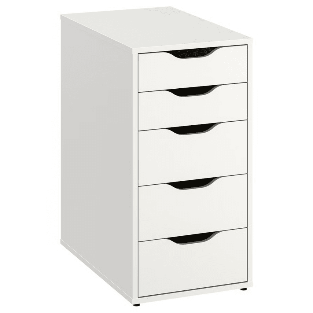 Giga Ladičar ormarić Linvia, 58x70 cm, Bijeli