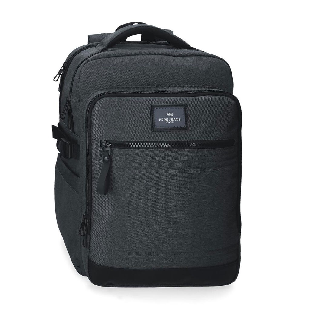 Pepe Jeans Ranac za laptop Whitton 7322341, 42 cm, Crni