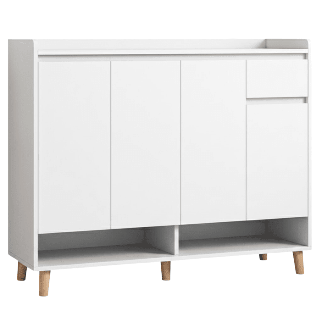 Giga Cipelar ormarić za obuću Solevia, 140 cm, Bijeli