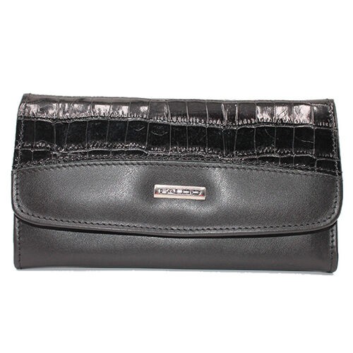 Novčanik ženski kožni 1534, crni, Falco