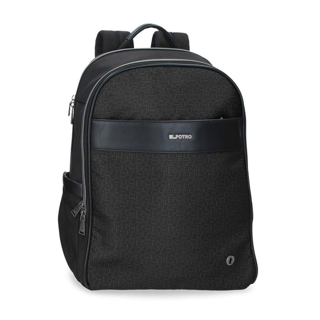 El Potro Ženski ranac Luna 5362421, 40 cm, Crni