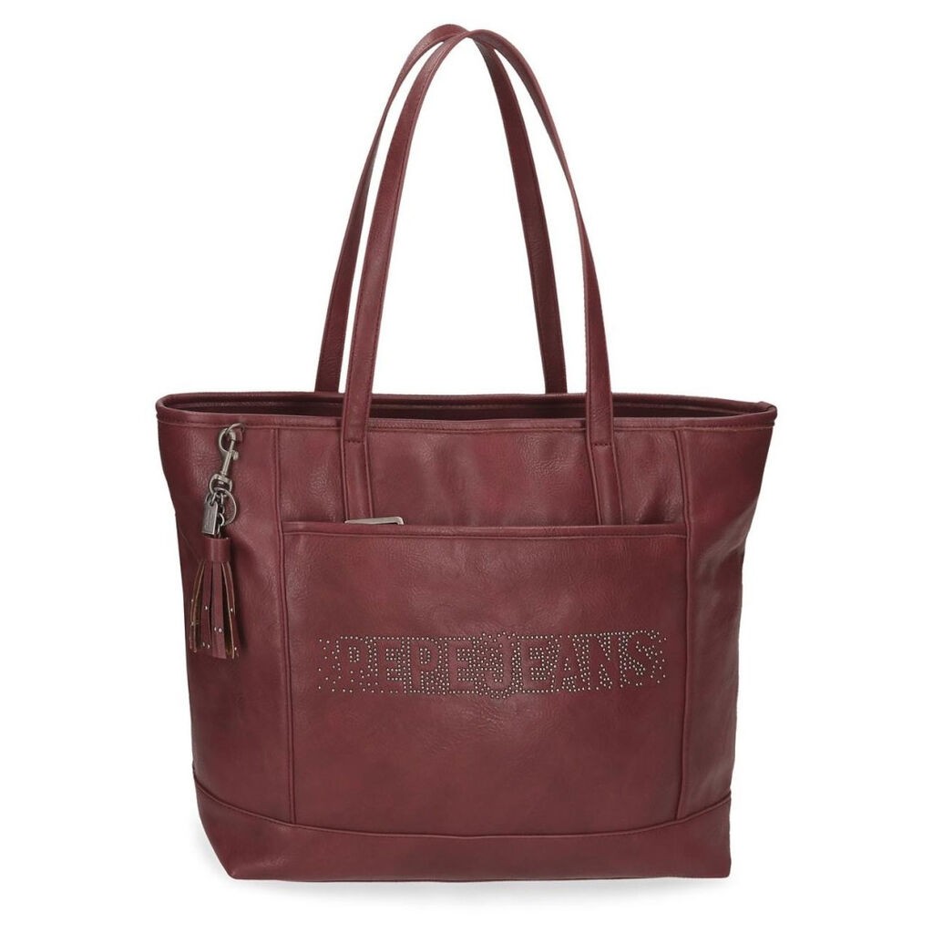 Pepe Jeans Ženska torba na rame Bera 7237542, 34 cm, Bordo