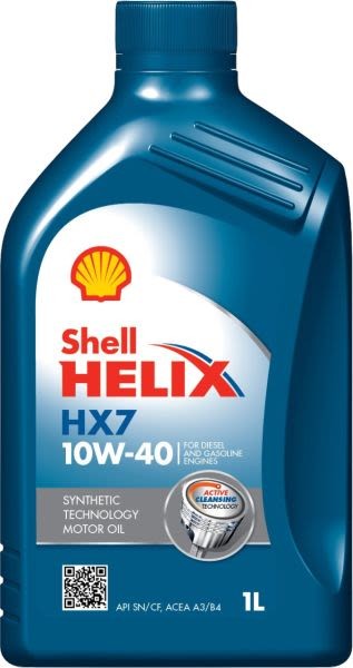 Shell Helix Motorno ulje HX7, 10W40, 1L