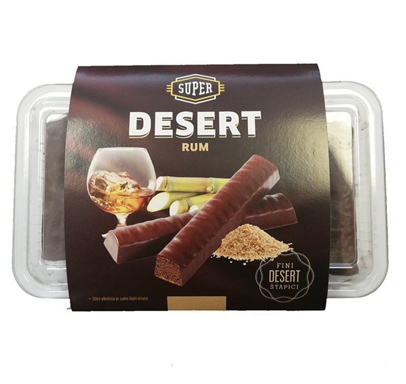 Super čokoladni desertni rum, 300g