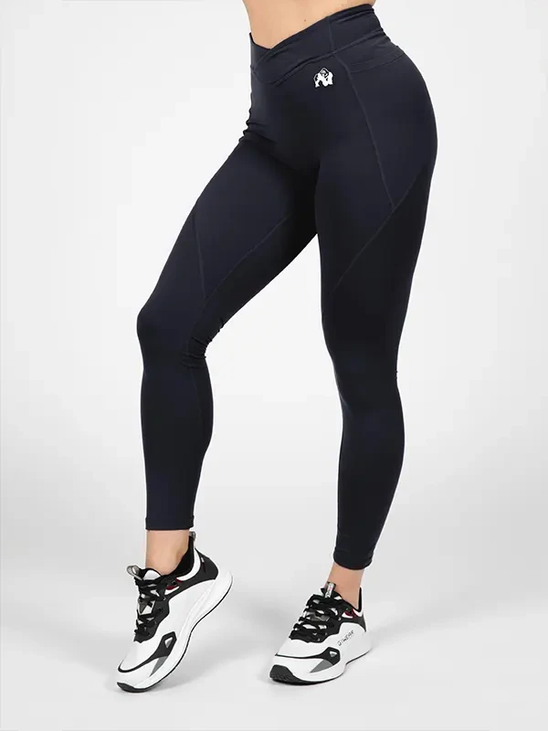 Gorilla wear Ženske helanke za trening Willow, Crne