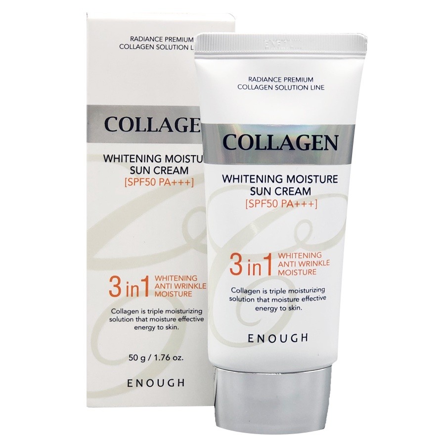 Enough Krema za sunčanje collagen 3u1, spf 50, 50g