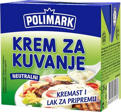Polimark Neutralno vrhnje za kuhanje, 500ml