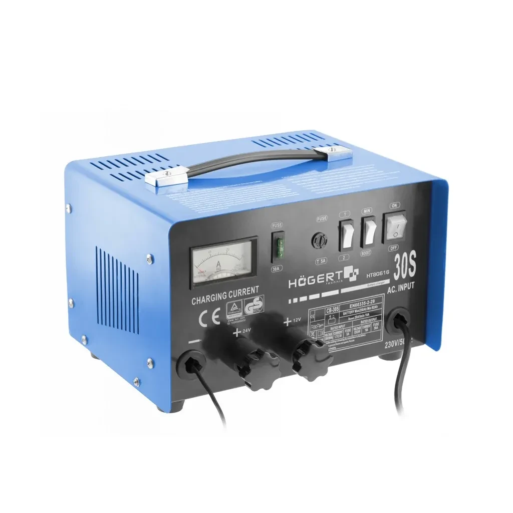 Hoegert Elektronski punjač akumulatora 12-24V, 14-26A - HT8G616