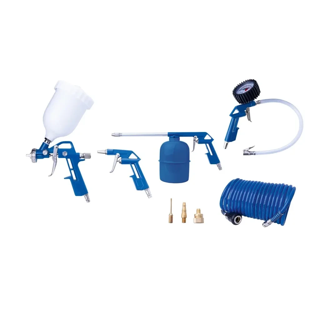 Scheppach Set pneumatskog pribora za kompresor 7906100742, 8 komada