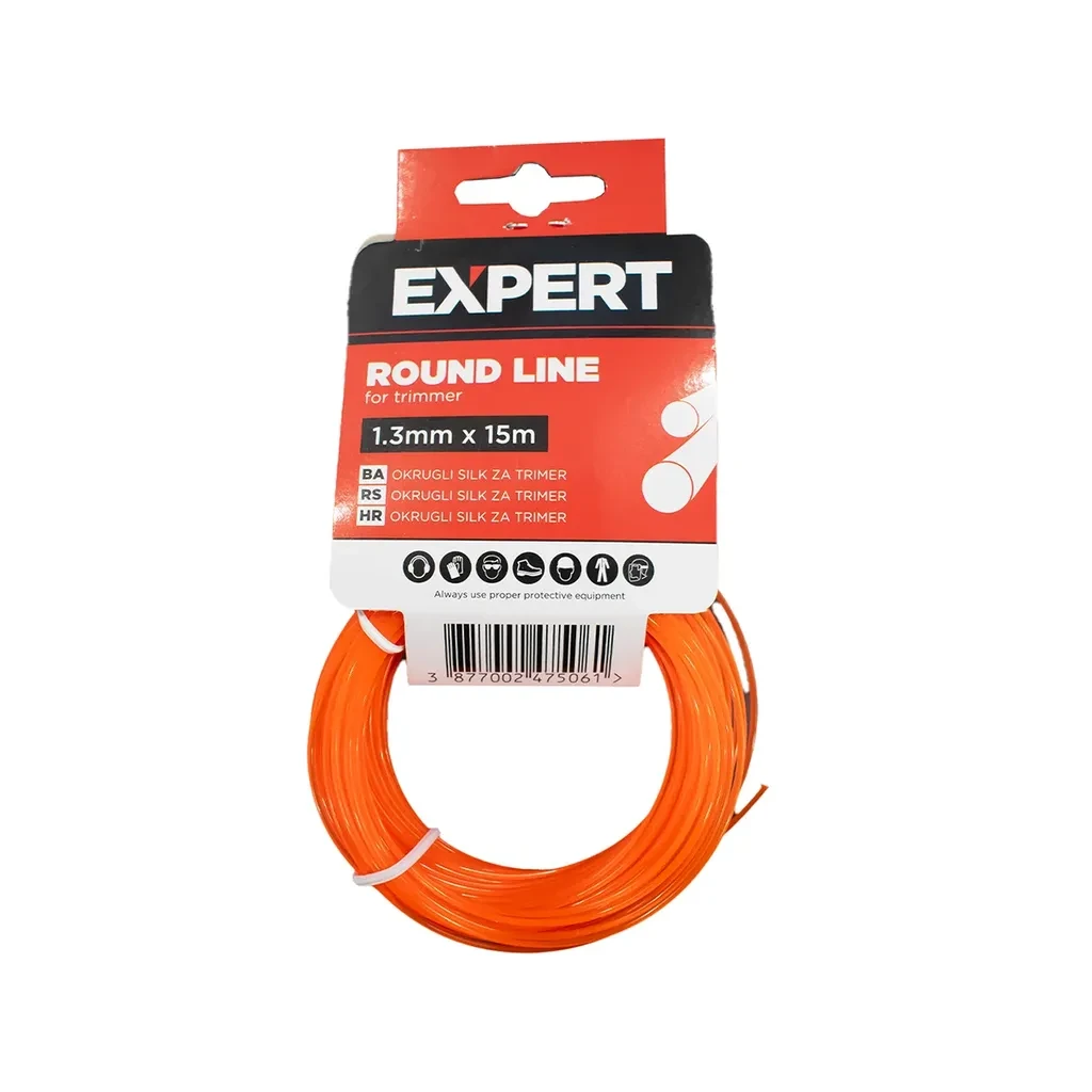 Expert Silk za trimer okrugla nit, 1.3 mm x 15 m, Narandžasta