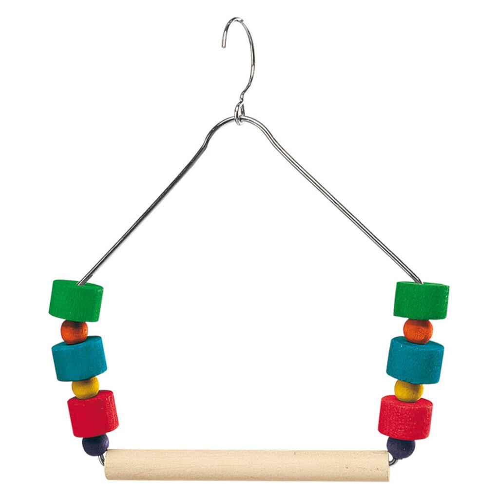 Ferplast Igračka za ptice Drvena ljuljaška krevetić PA 4084