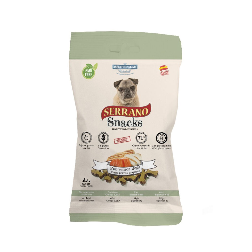 Mediterranean Natural Poslastica za starije pse Serano Snacks Senior, 100 gr