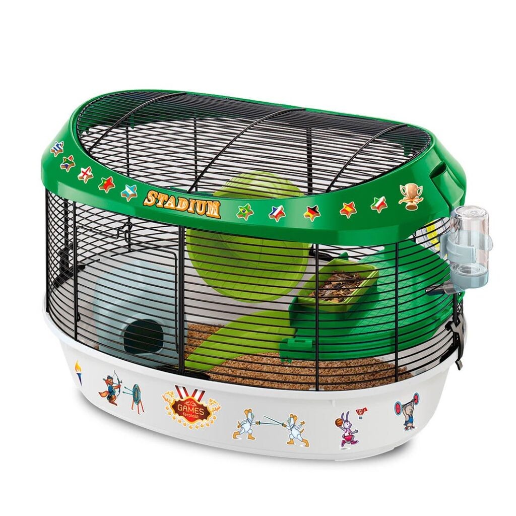 Ferplast Kavez za hrčke Stadium, 49.5x34x33 cm, Šareni