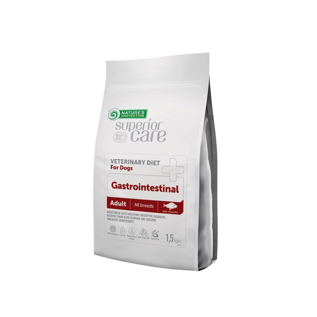 Nature's Protection Hrana za pse Superior Care Veterinary Gastrointestinal, Bijela Riba, 1.5 kg