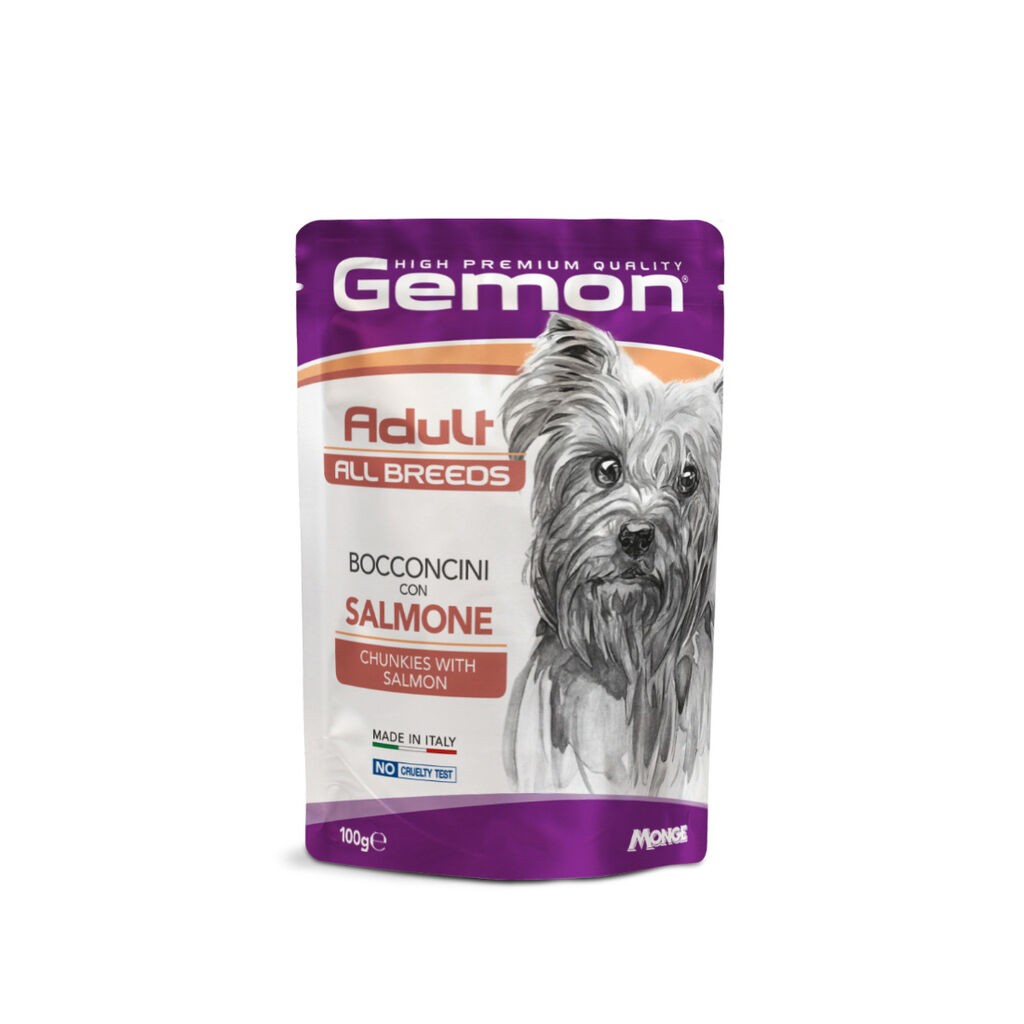 Gemon Vlažna Hrana za pse Adult All Breeds Losos u umaku Salmon 100 gr