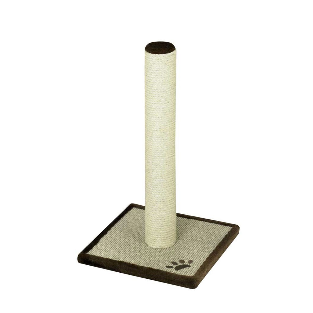 Nobby Grebalica za mačke Classic II, 36x36x2 cm, 60 cm visina, Bež