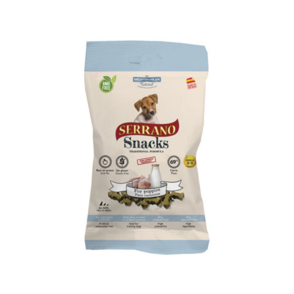 Mediterranean Natural Poslastica za štence piletina Serano Snacks Puppies, 100 gr